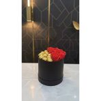 Solmayan Islak Gül & Ferrero Rocher Özel Tasarım Lüks Hediye Kutusu Sevgiliye, Eşe & Tüm Yakınlara