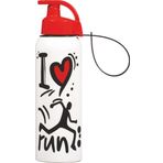 Solmazer 0,50 Lt Askılı Opak I Love Desenli Matara 161415-010