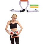 Solmazlar Online Mey Ithalat® Evde Spor Için Direnç Bantlı Üst Vücut Egzersiz Aleti - Renkli