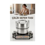 Solmazlar Online Mey Ithalat® Sefer Tası Paslanmaz Çelik Yemek Kabı 17 cm 2 Litre 721367 - Renkli