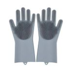 Solmazlar Online Mey Ithalat® Sihirli Isıya Dayanıklı Silikon Çok Amaçlı Bulaşık Eldiven Fırçası Magic Gloves - Belirtilmemiş