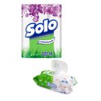 Solo 12'li Rulo Çift Katlı Kağıt Havlu+Solo 90'lı Islak Havlu İkili Set