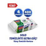 Solo 4'lü Sedir Ağacı Yasemin Esintisi Yüzey Temizlik Havlusu
