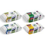 Solo 4x100 Yaprak Beyaz Sabun- Sedir- Okaliptus- Limon Yüzey Temizlik Havlusu