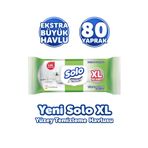 Solo 80 Yaprak Tüm Yüzeyler Islak Temizleme Havlusu