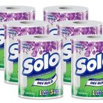 Solo Dev Rulo Kağıt Havlu 1=3 Rulo 6 Adet