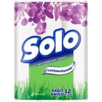 Solo Kağıt Havlu 12'li Ultra Emici ve Dayanıklı Rulolar ile Temizlik İçin İdeal Seçim