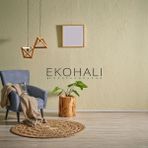Solo Koleksiyonu Jüt İle Üretilen El Dokuma Sisal Kilim Ca-106 Dhurrie Xw