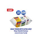 Solo Temizlikte Ultra Güç Limon&Portakal Tazeliği Yüzey Temizlik Havlusu 12'Li 1200 Yaprak