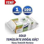 Solo Yüzey Temizleyici 100Lü Havlu Okaliptus Çam