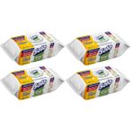 Solo Yüzey Temizlik Havlusu - Mendili 100 Yaprak Limon & Portakal Tazeliği (4 Lü Set) 400 Yaprak - Beyaz