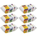 Solo Yüzey Temizlik Havlusu - Mendili 100 Yaprak Limon & Portakal Tazeliği (6 Lı Set) 600 Yaprak - Beyaz