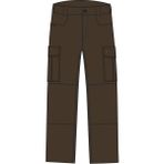 Solognac Erkek Kargo Avcı Pantolonu - Kahverengi - Avcılık Ve Doğa Gözlemi - Steppe 500 - 2XL