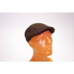 Solognac Erkek Şapka Driver Kasket Flat Cap Su Tutmaz Yünlü Tweed Plate Kahverengi Meridyendukkan Solognac - 56 cm
