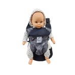 SolomomBaby Gri Tohumlar 360 Her Yöne Ergonomik Kanguru