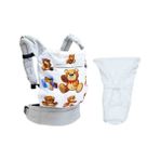 Solomombaby Tonton Ayıcıklar Yenidoğan Set Ergonomik Kanguru