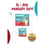 Solomon 2'li Set İç - Dış Anti Parazit Bitkisel Damla Tablet Seti