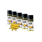 solon 5 Adet Altın Yaldız Sprey Boya 400 Ml.