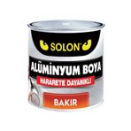 solon Isıya Dayanıklı Alüminyum Yaldız Boya Bakır 1000 Ml.