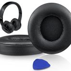 SoloWIT Kuzu Derisi Kulak Yastıkları Yedek için Beats Solo 2 ve Solo 3 Kablosuz Kulak Üstü Kulaklıklar, Yüksek Yoğunluklu Köpüklü Solo2 Solo3 Kulak Yastıkları, Ekstra Kalınlık