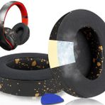 SoloWIT Soğutucu Jel Yedek Kulak Yastıkları için Beats Studio 2 & Studio 3 Kablolu ve Kablosuz Kulaklıklar, Yüksek Yoğunluklu Gürültü Yalıtım Köpüğüne Sahip Kulak Yastıkları, Ek Kalınlık