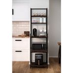 Solto Home Ma6-12 Mikrodalga & Airfryer Rafı | Çok Amaçlı Mutfak Organizer Kahve Köşesi