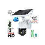 solutions technology 4G Sim Kartlı Güneş Enerjili Mobese Video Kablosuz Kamera 64 gb Hafıza Kartı Dahildir 5MP
