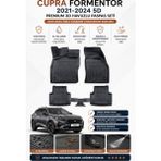 Solveks Cupra Formentor 2021-2024 Oto Paspas 5d Derin Havuzlu Araca Tam Uyumlu Premium Seri - Siyah