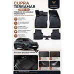 Solveks Cupra Terramar 2024+ Oto Paspas 5d Derin Havuzlu Araca Tam Uyumlu Premium Seri - Siyah