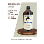 Solvents Style Hair Protez Saçlar İçin Deri Temizleme İzopropil Alkol 1 LT