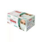 Soly 500509 Lastikli Cerrahi Maske 3 Katlı Telli Beyaz
