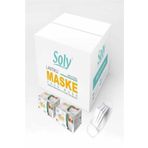 Soly Care 3 Katlı Cerrahi Telli Full Ultrasonik Maske 150 Adet MASKEE00