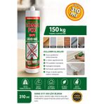 Soma S171 Sıvı Çivi Silikon 310 ml Montaj Yapıştırıcısı Ahşap Fayans Seramik Tuğla Yapıştırma Beyaz