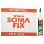 Somafix 24 Adet 280 ml Kırmızı Rtv Silikon Sıvı Conta 350 'c