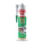 Somafix 290 ml Beyaz Hibrid High Tack Hızlı Kuvvetli Korniş Kapı Pencere Beton Yapıştırıcısı Silikonu