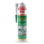 Somafix 310 ml - 500 Gr Beyaz Express Montaj Yapıştırıcısı Pervaz - Alçı Levha - Seramik - Kiremit - Ahşap Mastiği