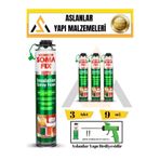 Somafix Poliüretan Termal Isı Ve Ses Yalıtım Sprey Köpük (3 ADET)