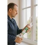Somafix Se281 Silicone – Beyaz | Genel Amaçlı Silikon Mastik | Su Geçirmez, Esnek, Hızlı Kuruyan – Banyo, Mutfak, Kapı, Pencere, Seramik Pvc