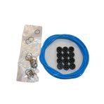 Somet 3 Metre 4.3x2.7mm Pnömatik Hortum Seti Tekstil Makinesi Hava Dağıtım Nozul Manifold Set