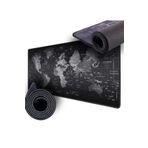Somic Büyük Boy Xxl Mouse Pad Dünya Haritası Desenli 90X40CM Oyuncu Gamer Gaming Mouse Pad Yüksek Kalite