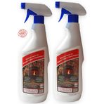 Şömine Camı Temizleyici Sprey 750 Ml-2 Adet