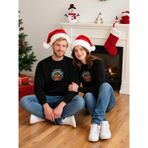 Şömine Unisex Sweatshirt (50, Siyah, S)