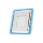 Somled 10 W 3000 K 850 Lm Sıva Altı Camlı Led Panel Kare Sarı Işık Kademeli Mavi Işık