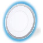 Somled - 15W 3000K 1275LM Sıva Altı Camlı LED Panel (Yuvarlak) - Sarı Işık + Kademeli Mavi Işık