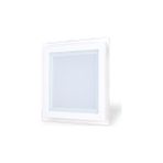 Somled 20W 3000K 1700LM Sıva Altı Camlı LED Panel(Kare)-Sarı Işık