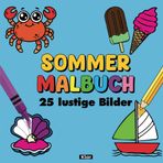 Sommer Malbuch: 25 lustige Bilder