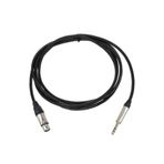 SOMMER Neutrik Hoparlör Kablosu Stereo Jak - Dişi XLR 6 metre
