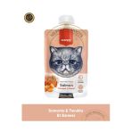 Somon & Tavuk & Havuç Kedi Et Ezmesi Kedi Ödül Maması 90 gr