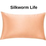 Somonrenkli % 100 Saf Ipek Yastık Kılıfı - 50 X 70