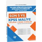 Son 5 Yıl Kpss Maliye Çıkmış Sorular